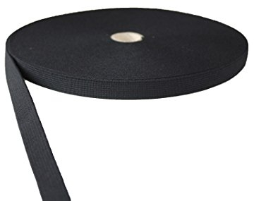Gummiband 30mm breit Schwarz 25 Meter DIY (Schwarz, 30 mm)