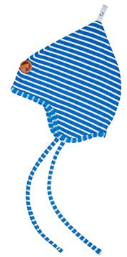 Finkid Popili Gestreift-Blau, Mütze, Größe 44 - Farbe Blue - Offwhite