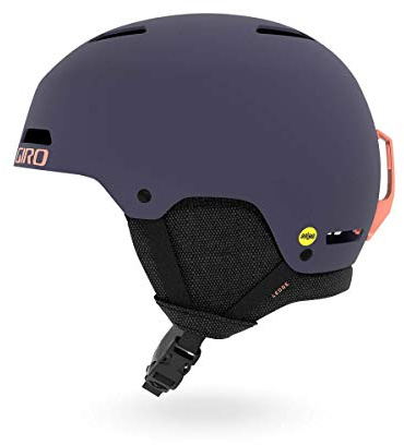 Giro GIRRJ Women Ledge MIPS Snow Helmet - Matte Midnight/Peach, M 55.5-59cm