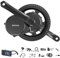 Bafang 750W Mid Drive Kit BBS02B Ebike Conversion Kit with Battery &LCD Display for 68-73mm Mountain Bike,City Bike,Road Bike