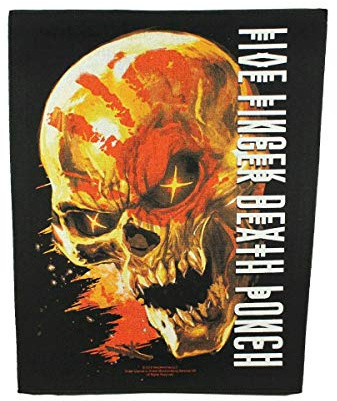 Five Finger Death Punch RÜCKENAUFNÄHER BACKPATCH # 5 and Justice for - 36x29cm