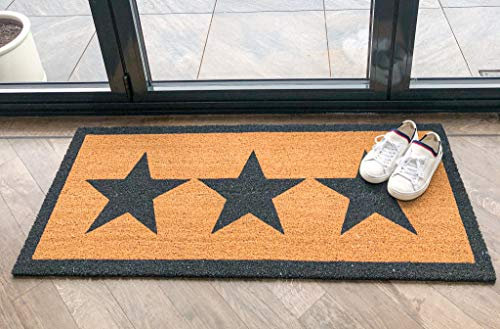 Loft 1850 Double Doormat with 3 Stars