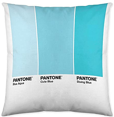 Pantone Ombre Reversible Kissenbezug, 50 x 50 cm, mehrfarbig, einzigartig