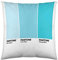 Pantone Ombre Reversible Kissenbezug, 50 x 50 cm, mehrfarbig, einzigartig