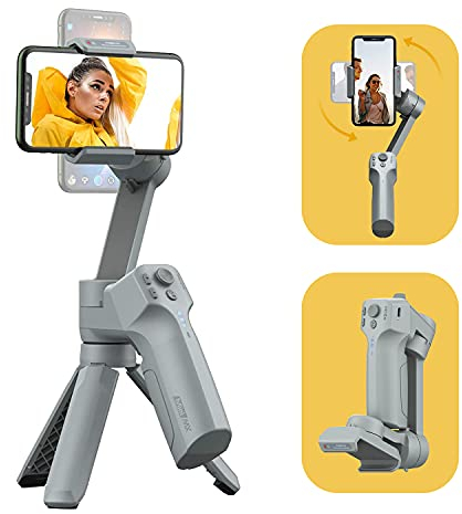 MOZA Mini-MX 3-Achsen-Gimbal-Stabilisator für Smartphones Vlog Youtuber Live-Videoaufnahme Faltbare Gimbal-Unterstützung Native Kamerasteuerung