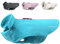 VIVAGLORY Hunde-Fleeceweste, Hundepullover für Kaltes Wetter für Klein Hunde, Verstellbare Winterkleidung mit Zweifachem Reißverschluss, Reflektierende Hundemäntel for Puppies, XX-Small, Türkis