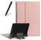 Artfeel Case for Lenovo Yoga Smart Tab/Yoga Tab 5 YT-X705F 10.1,Ultra Slim Lightweight Leather Shell Folding Stand Cover Flip Folio Magnetic Tablet Protective Case,Rose Gold