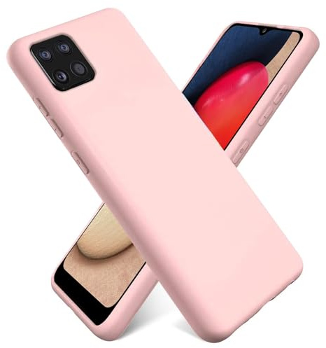 CoolGadget Schutzhülle TPU für Samsung Galaxy A22 5G / Samsung Galaxy A22 4G, Silikonhülle, stoßfest, Kratzfest, kabelloses Laden, weiche Innenseite, Rosa