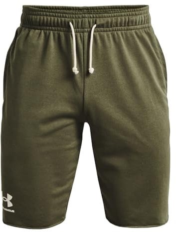 Under Armour Mens Shorts Men's Ua Rival Terry Shorts, Mod, 1361631-390, XL