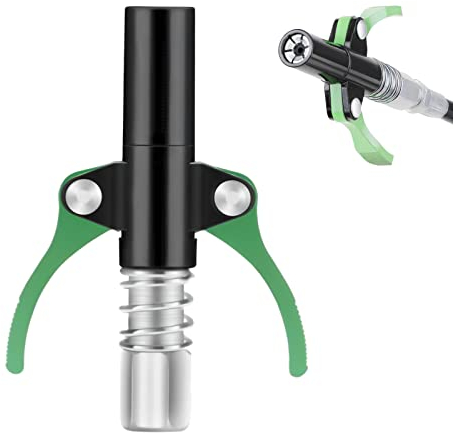 Shunfaji G Coupler für Fettpresse Doppelgriff Fettpresse Mundstück Fettpresse Kupplung für Fettpresse, 10000 PSI, Greifmundstück für Kegel-Schmiernippel und alle Arten von Fettpressen