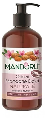 MANDORLI OLIO CORPO DI MANDORLE DOLCE NATURALE 300 ML