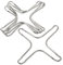 SIDCO Gasherdaufsatz 4 x Herdkreuz Gasherd Kreuz Aufsatz Gasherdkreuz Expressokanne