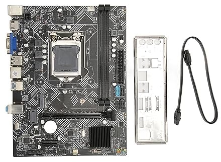 M ATX Motherboard, B75M VH LGA 1151 Slot DDR3 × 2 16GB Motherboard, SATA 3.0, USB 3.0 × 2, USB 2.0 × 2, 4 Pin 24 Pin Power, M.2 NVME PCIe X16 Motherboard