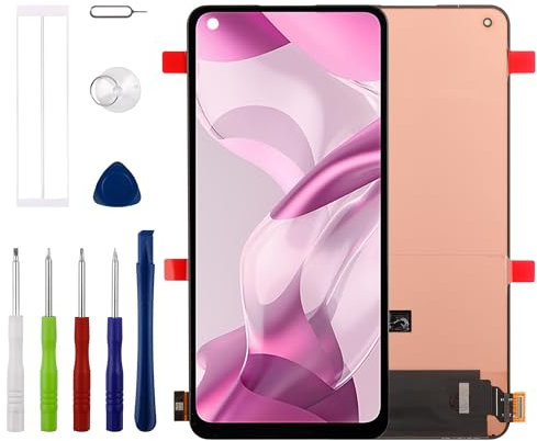 Nueva pantalla LCD digitalizador de Duotipa para Xiaomi 11 Lite 5G NE/11 Lite NE 5G/Mi 11 Lite 4G/Mi 11 Lite 5G con kit de herramientas de reparación técnica.