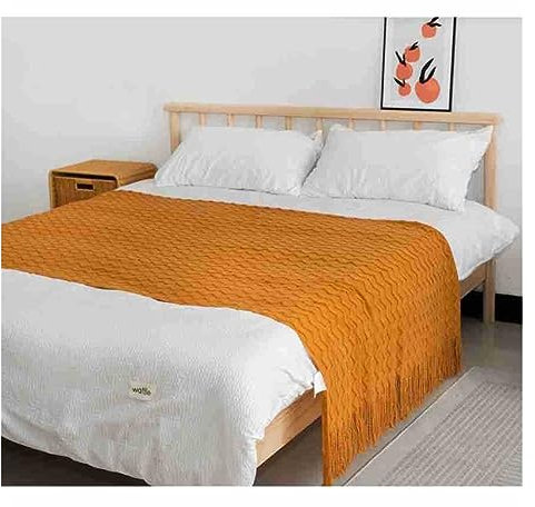 VejiA Wellpappe Sofabezug Decke Bett Bettdecke Büro Nickerchen Decke Klimaanlage Strickbezug Decke