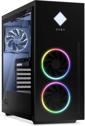 HP OMEN GT21-2400ng Intel? Core? i7 i7-14700K 64 GB DDR5-SDRAM 2 TB HDD+SSD NVIDIA GeForce RTX 4080 SUPER Windows 11 Home Tower PC Schwarz (9X7N5EA#ABD)