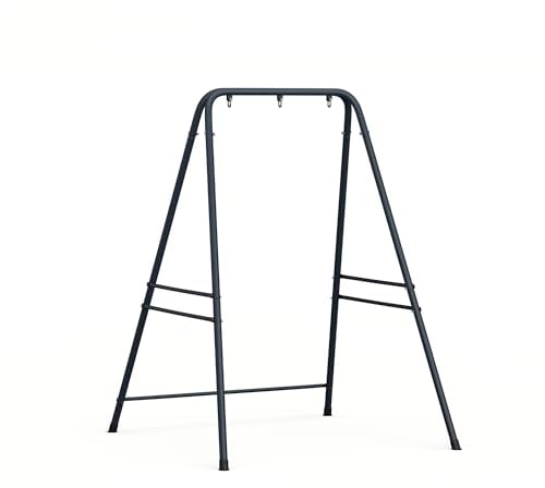 blumfeldt Soporte para Hamaca de Acero Resistente para Camping y tumbonas de jardín Exterior - Estructura Firme soporta 160 kg, Revestimiento antioxidante, fácil Montaje sin conocimientos Especiales