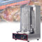 Beachtiful Grill Doner Kebab Machine Gyro Broilers Giratorio Hogar Vertical Asador con 2 Tubos de Calentamiento para Pollo Asado, Pavo Asado, Tacos, Asado,220V