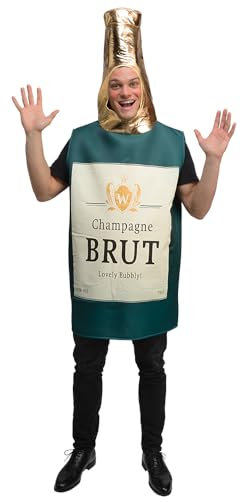 Wicked Costumes Adult Champagne Fancy Dress Costume - One Size