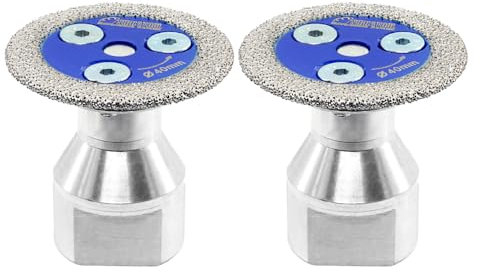 SHDIATOOL Mini Diamond Saw Blades M14 Thread Cutting Disc for Marble Granite Stone Concrete Masonry 2pcs 40mm
