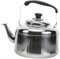 HOLIDYOYO Hervidor de Agua Inoxidable Silbido Automático Tetera Resistente para Cocina de Inducción y Gas Diseño Práctico