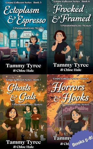 The Corpse Collector Books 5-8 (Corpse Collector Paranormal Cozy Mystery)
