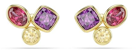 Swarovski Imber Kollektion, Mixed Cuts, Mehrfarbig, 18k Goldfinish