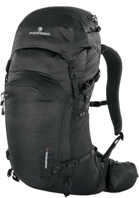 Ferrino Zaino Unisex Trekking FINISTERRE 30 (Nero, 30 LITRI)