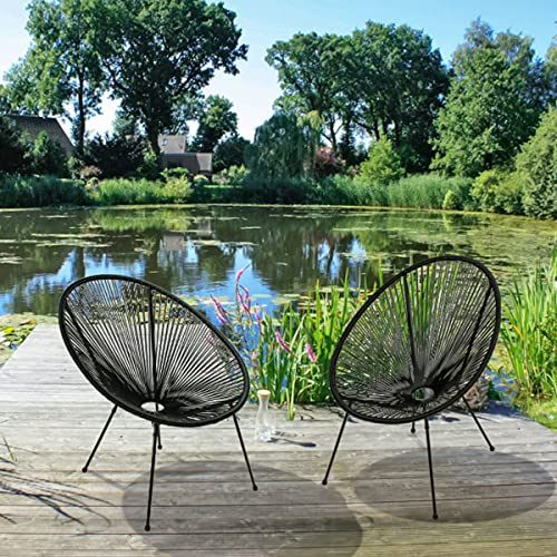 Unbekannt VARILANDO Hängesessel Holiday, Sitzschaukel, Gartensessel zum Aufhängen, rot