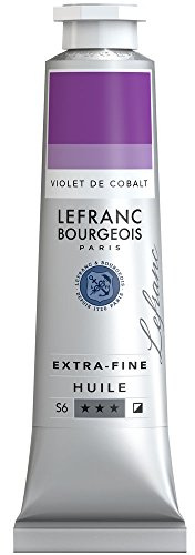 Lefranc Bourgeois Extra-Fine Oil Paint, Artists Quality, Cobalt Violet, 40ml Tube