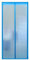LIVEINU Wärmeschutzvorhang Magnet Thermo Türvorhang Fliegengitter Panel-Isolierung Thermovorhang Wasserdicht Winddicht Klimaanlage Fliegenvorhang für Balkontür Wohnzimmer 90x200cm Blau