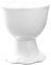 Chic Antique Eierbecher Provence Becher Eier Vintage weiß Landhausstil Shabby