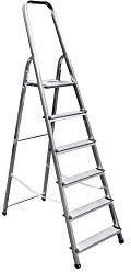 ARTUB Escabeau Aluminium En131 6 Marches 3M19 Eco