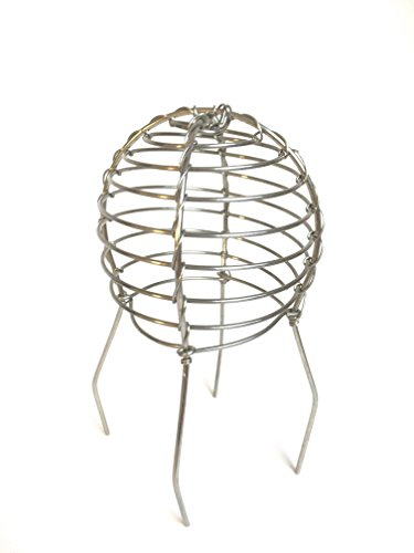 4 Pack - Gutter Pipe Leaf Wire Balloon 100-120mm - Galvanised