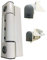 Paddock WEL Mila Butt Door Hinge 45 Degree Angle White Sidewind Rehau