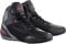 Alpinestars Stivali da moto Faster-3 Drystar Shoes Black Grey Red, Nero/Grigio/Rosso, 47