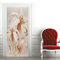 A.Monamour Türtapete Selbstklebend Türfolie Türposter 3D Lilie Blumen Hintergrund Vinyl Folie Türdeko Tapete Wandbild Türaufkleber Türtattoo 90 x 200 cm