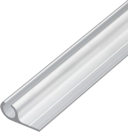 LYSEL® Kederschiene Kederleiste Kederprofil 30x15mm pressblank 3m 90° Ø10mm für Keder 7,5-9,0mm