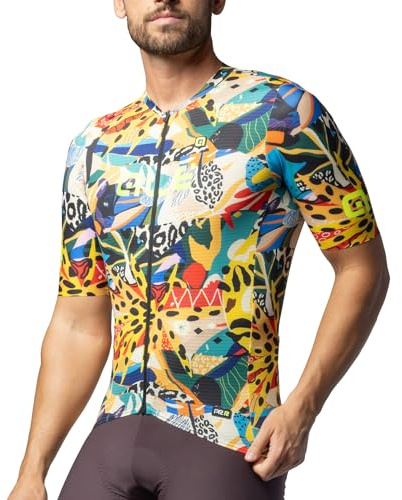 ALE' Herren Pr-e Kenia Kurzärmliges Jersey, gelb, XL