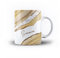 iCaseDesigner Personalised Marble Agate Swirl with Name on 11oz Ceramic Mug. 12. Cream Agate Marble