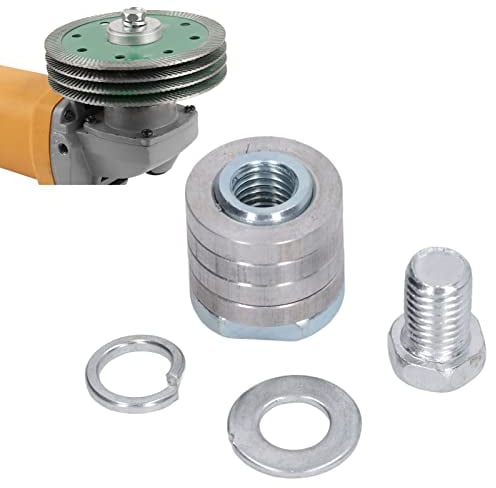 Kit de Remplacement D'adaptateur de Meuleuse D'angle Tête de Conversion de Machine de Rainurage à Rainure Variable pour Accessoires D'outils électriques (M14)