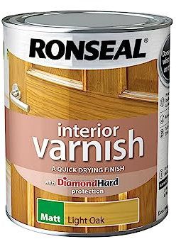 RONSEAL Interior Varnish Light Oak MATT 750ML