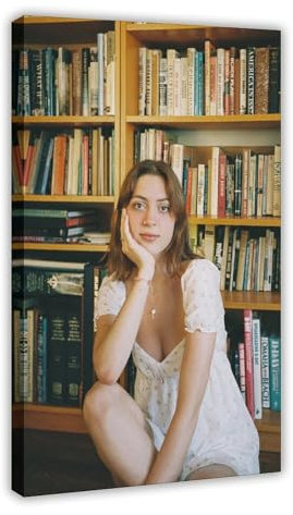 AhCor Lizzy McAlpine Poster (3) Leinwand Poster Schlafzimmer Dekor Sport Landschaft Büro Zimmer Dekor Geschenk Rahmenstil 30 x 45 cm