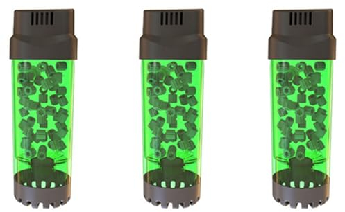Bdfhjln 3X Acquario Serbatoio di Pesce Filtro Un Letto Mobile Fluido Filtro Un Bio Media con Filtro Ad Aria E Spugna LH-300