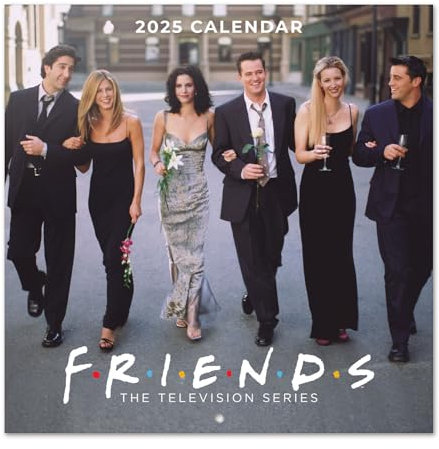 Kalender 2025 Wandkalender 2025 Grupo Erik Friends Kalender 2025 Familienplaner 2025 30 x 30 cm Jahreskalender Familienkalender 2025