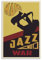 CTATOGE Vintage-Jazz-Musik-Poster, Wandkunst, dekoratives Gemälde, Schlafzimmer, 30 x 45 cm, ungerahmter Stil
