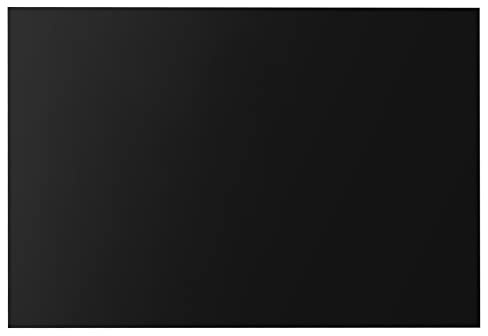 Blmirror Gitarre Pickguard Sheet Scratchplate Blank Material 1 Ply Schwarz 43 X 29 Cm