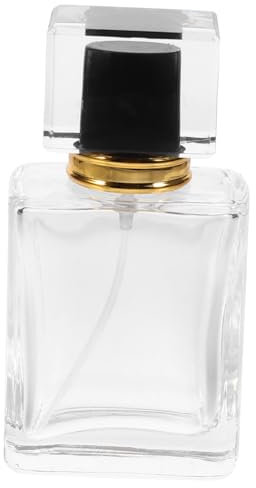 AUTSUPPL 50ml Nachfüllbare Parfümzerstäuber Glasflasche Schwarz Leere Sprühflasche Reusable Perfume Flakon für Reise und Zuhause