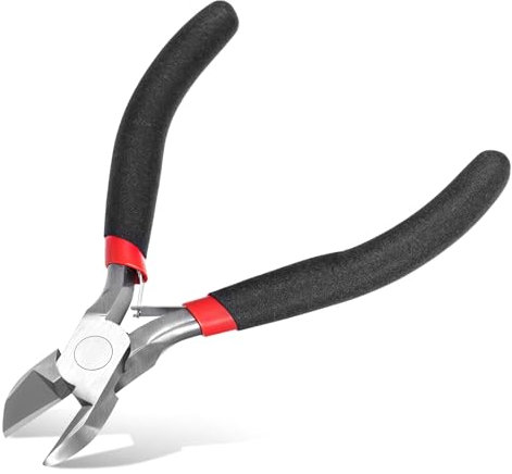 HJZHII Tagliafili Laterali Piccoli, Forbici Per Fili Da 4,5 Pollici, Mini Taglierini Laterali Pinze Per Fili Tronchesi Per Cavi Elettronici Pinze Tronchesi Per Fili Floreali Da Taglio Ultra Affilate