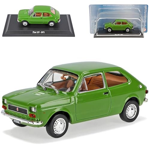 Generisch FIAT 127 1971 GrÜn 1/43 De Agostini Modell Auto Modellauto